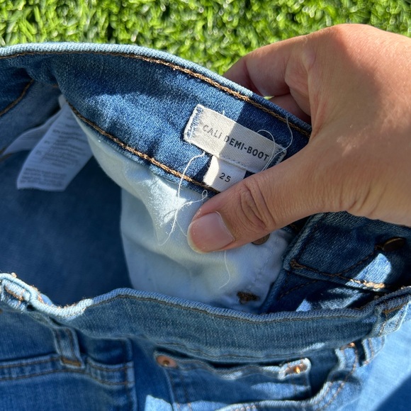 Madewell Cali Demi-boot jean size 25 - Picture 5 of 8